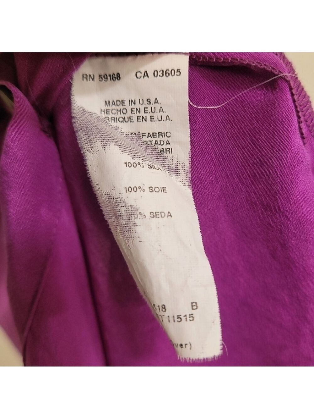 Purple Ruffled Sleeveless Blouse by Fifteen Twenty - Picture 4 of 5